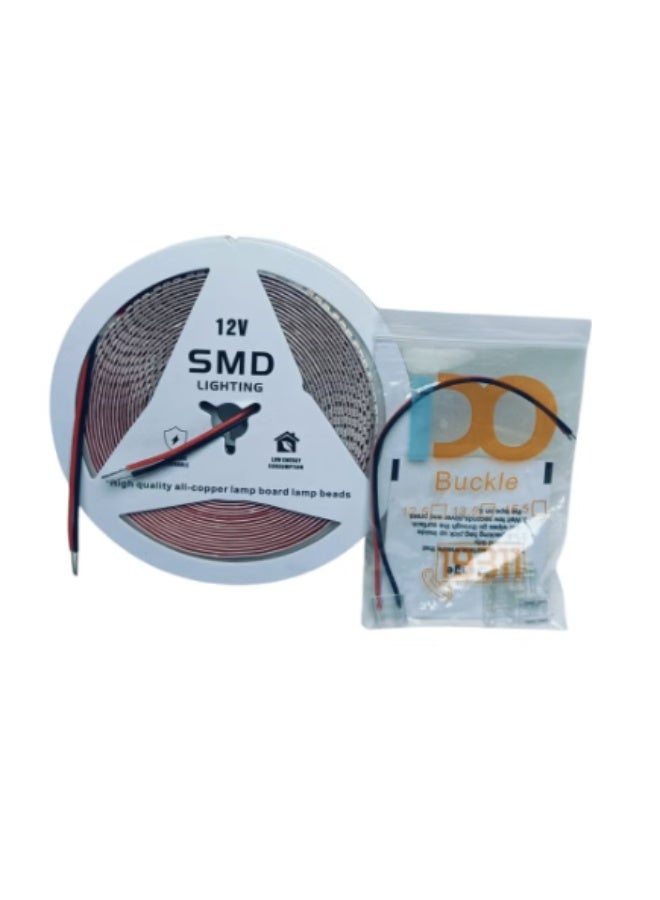 بكره بروفيل ليد طول ٥ متر ١٢ فولت اضاءه ورم ٢٤٠ لمبه لكل متر - Image 2